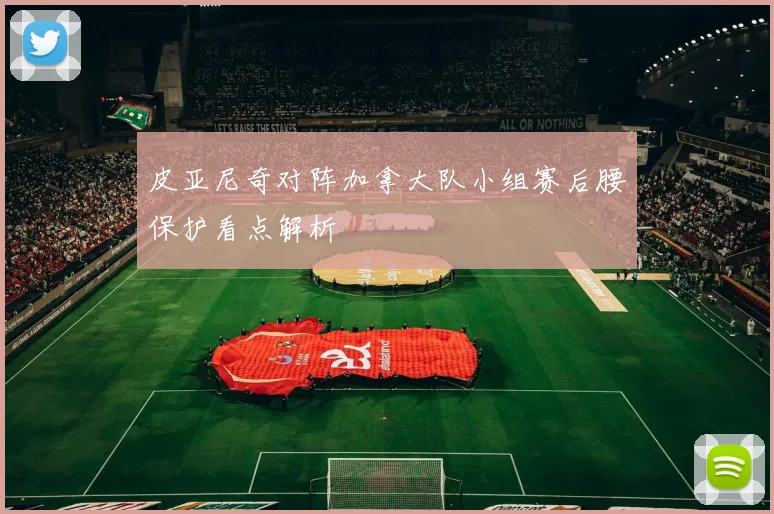 皮亚尼奇对阵加拿大队小组赛后腰保护看点解析